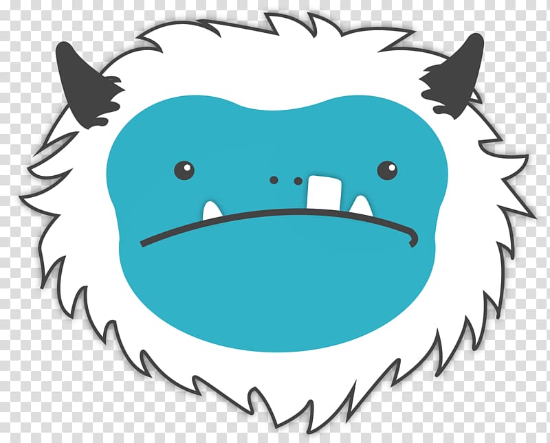 Yeti Sticker , Hungry transparent background PNG clipart
