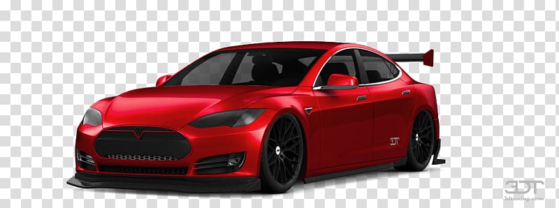 Mid-size car Compact car Motor vehicle Family car, Tesla model 3 transparent background PNG clipart