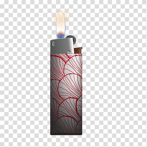 Lighter Fire Flame Smoke, candle fire transparent background PNG clipart