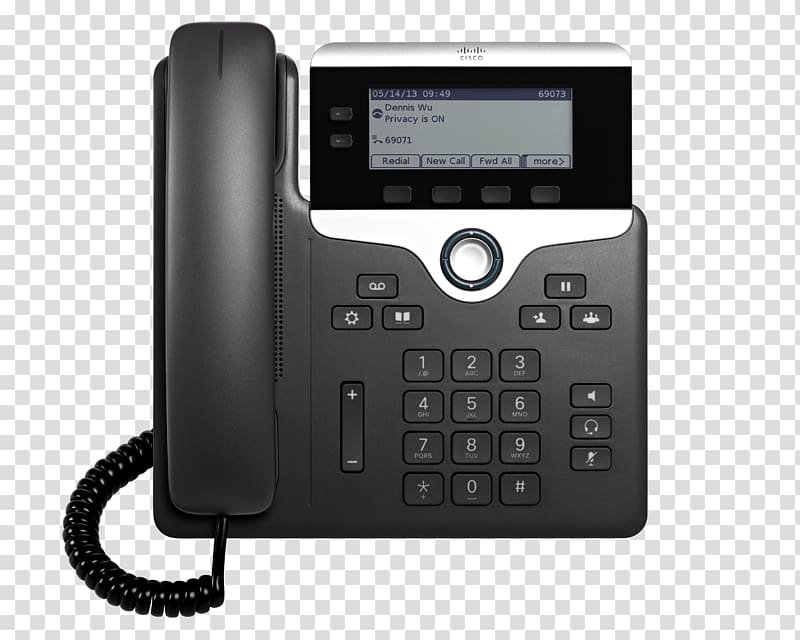 VoIP phone Session Initiation Protocol Telephone Voice over IP Cisco Systems, get instant access button transparent background PNG clipart