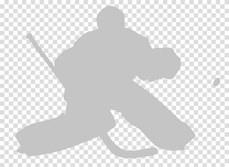 Finger Line Silhouette Angle, Hockey goalie transparent background PNG clipart