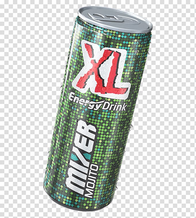 Energy drink Fizzy Drinks XL Aluminum can, drink transparent background PNG clipart
