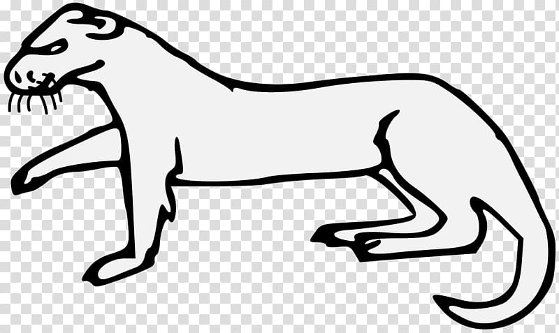 Dog Stoat Ferret Heraldry Cat, Dog transparent background PNG clipart