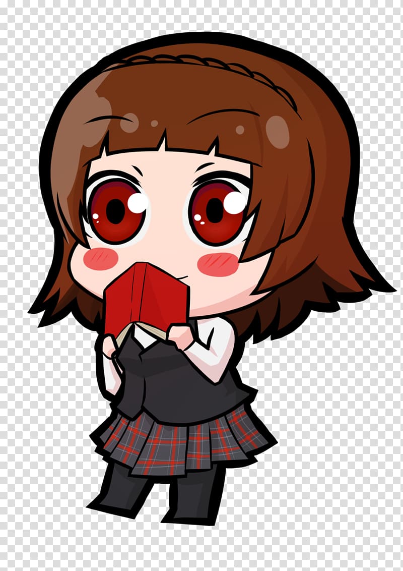 Persona 5 Shin Megami Tensei: Persona 4 Chibi Rise Kujikawa, Chibi transparent background PNG clipart