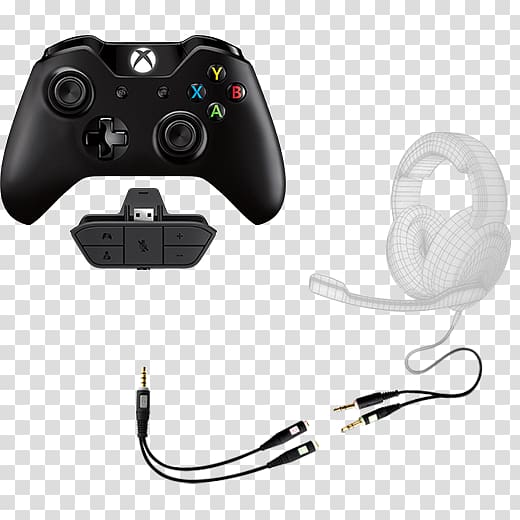 Xbox One controller Xbox 360 Game Controllers Microsoft Corporation Video Games, sennheiser gaming headset ps4 transparent background PNG clipart