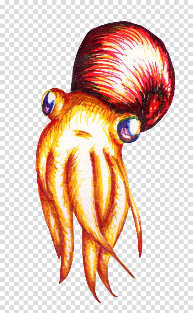 Octopus Platypus Drawing Ammonites Goat, others transparent background PNG clipart