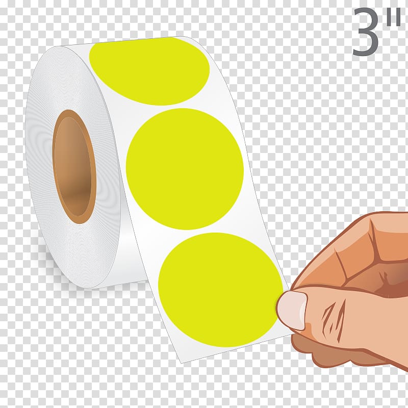 Paper Label Sticker Electrostatic-sensitive device, circular labels transparent background PNG clipart