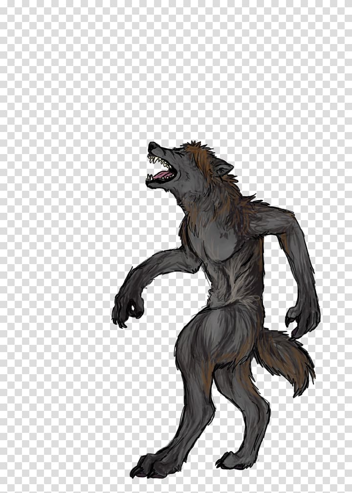 Werewolf Canidae Dog Fox Mammal, werewolf transparent background PNG clipart