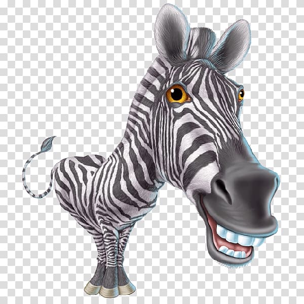 Cartoon Drawing , zebra transparent background PNG clipart