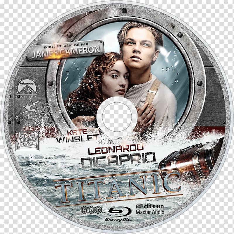 Blu-ray disc HD DVD Titanic Television, dvd transparent background PNG clipart