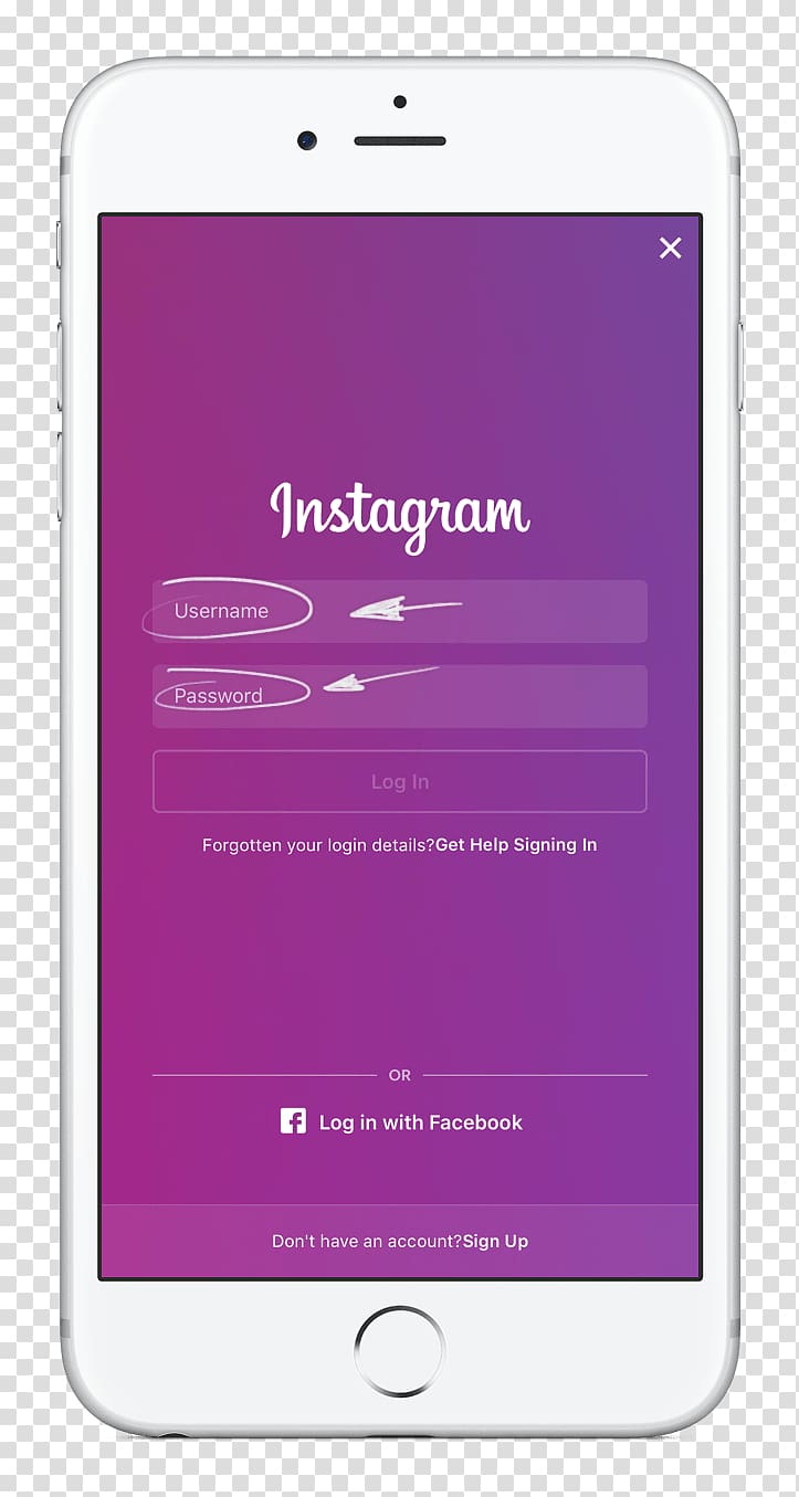 Text Handheld Devices Typeface Instagram Font, instagram transparent background PNG clipart