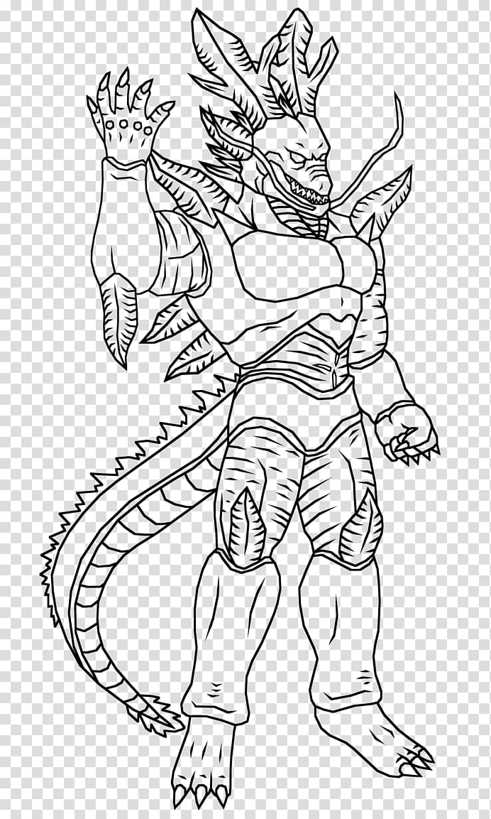 Shenron Porunga Line art Dragon Ball Z: Ultimate Tenkaichi Dragon Ball Xenoverse, goku transparent background PNG clipart