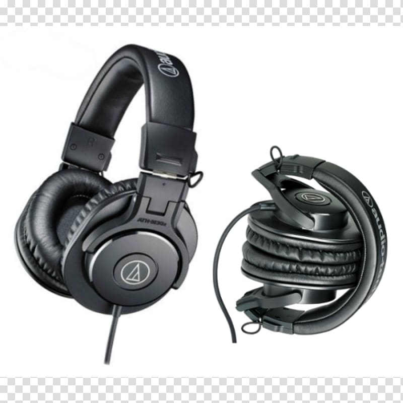 Audio-Technica ATH-M30 Headphones Audio-Technica ATH-M40x Audio-Technica ATH M30X, headphones transparent background PNG clipart