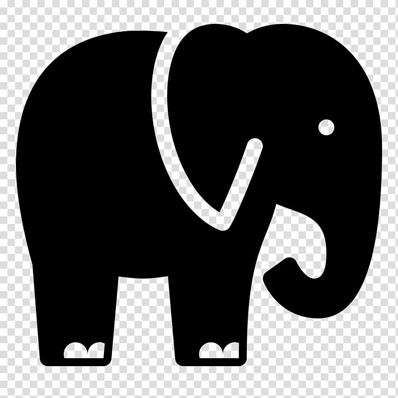 African elephant Computer Icons Indian elephant, elephant rabbit transparent background PNG clipart