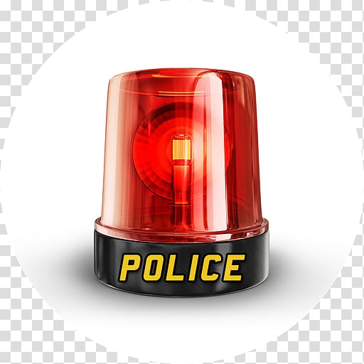 Siren Light Police car, light transparent background PNG clipart