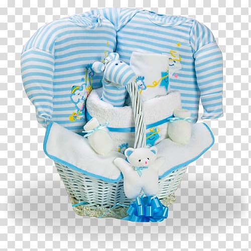 Food Gift Baskets Baby shower Infant Boy, gift transparent background PNG clipart