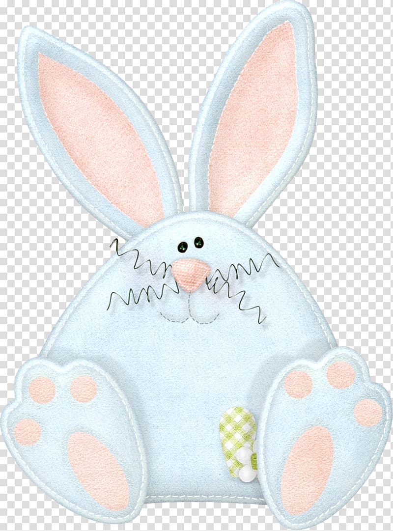 Easter Bunny European rabbit Happy Easter!, glutes transparent background PNG clipart