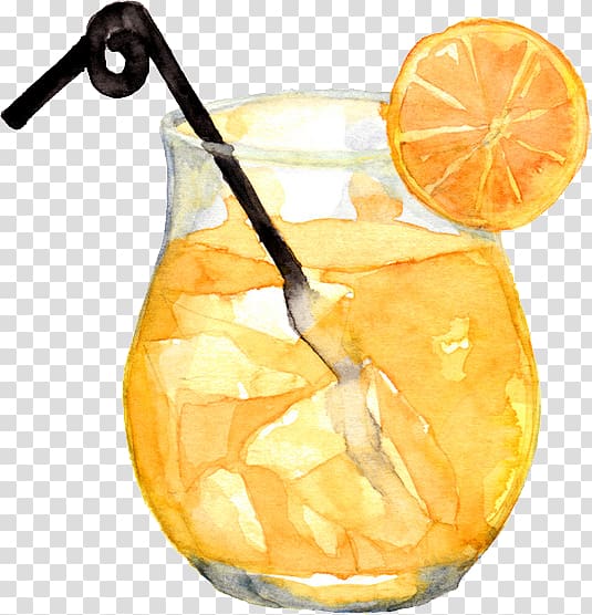 Orange juice Tea Cocktail Dim sum, lemonade transparent background PNG clipart