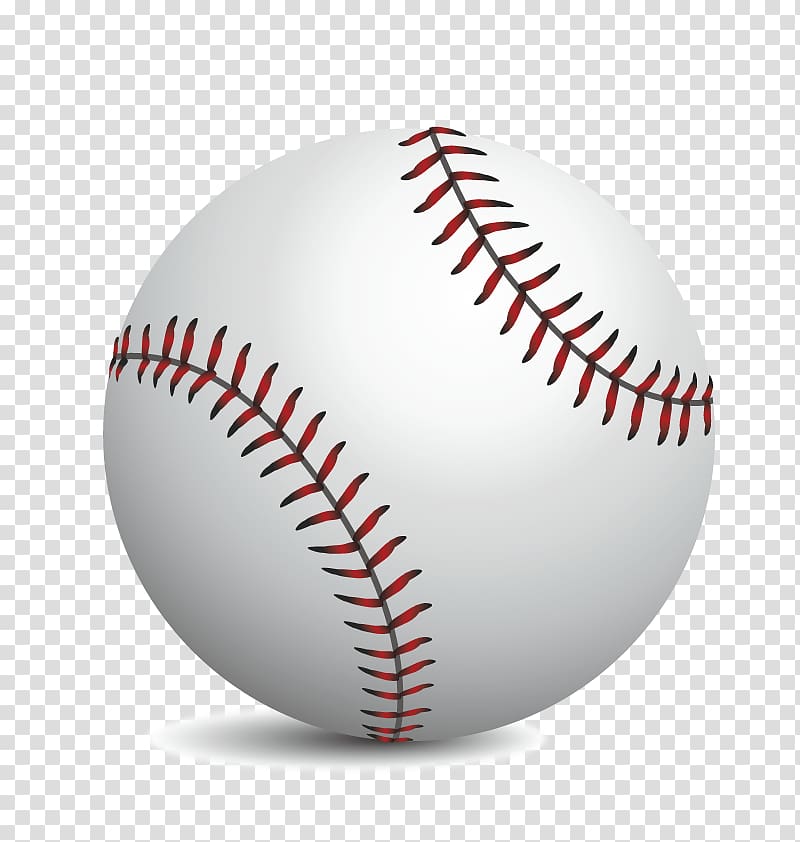 MLB Baseball Softball Sport, realistic baseball transparent background PNG clipart