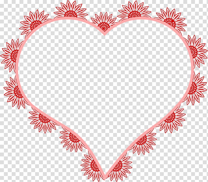 Heart Pixel art Valentine\'s Day , heart-shaped frame transparent background PNG clipart