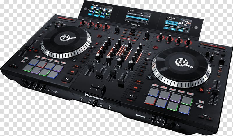 Numark NS7III Numark NS7 III DJ controller Numark Industries Audio Mixers, Serato transparent background PNG clipart