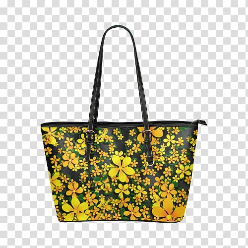 Tote bag Yellow Handbag Bicast leather, bag transparent background PNG clipart