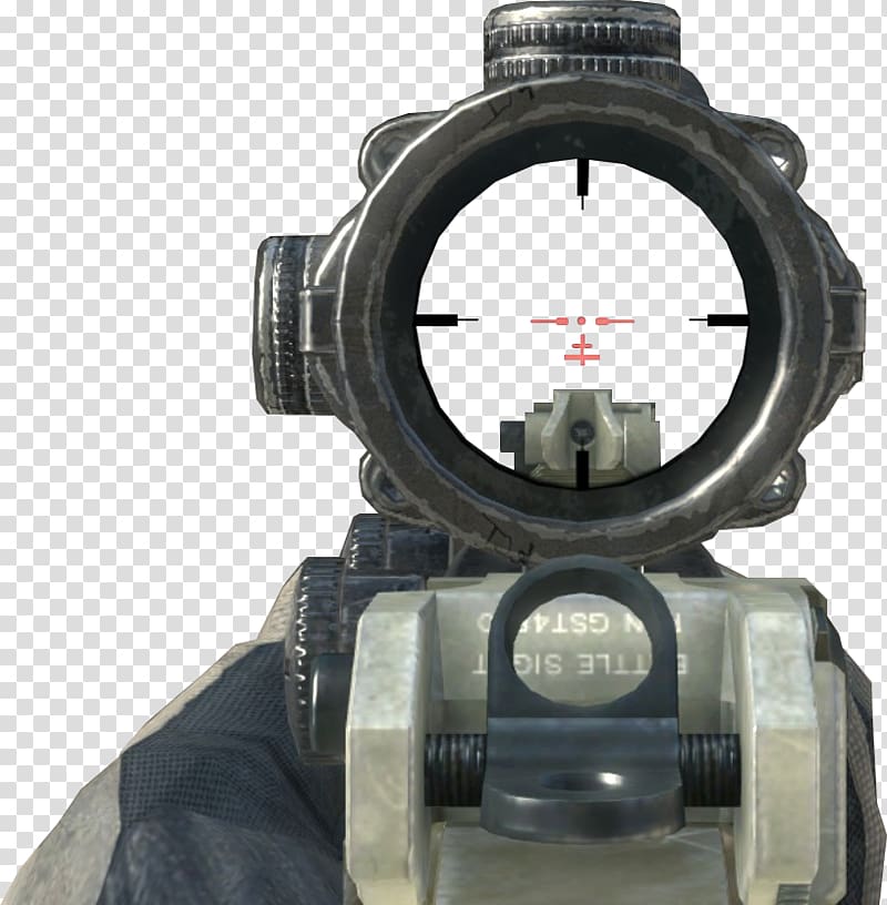 black rifle scope, Telescopic sight Icon, Snipers aim at the target transparent background PNG clipart
