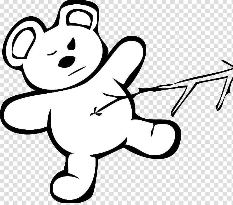 Poke Poking Bears , Happy Stick Man transparent background PNG clipart