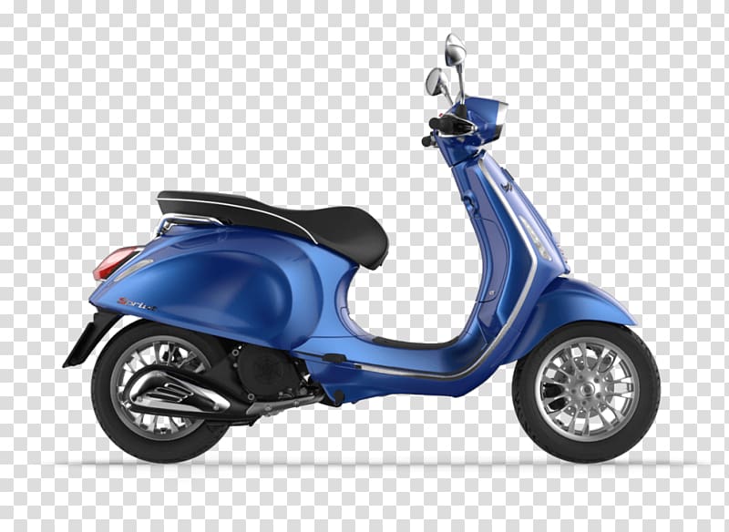 Scooter Vespa GTS Piaggio Vespa Sprint, scooter transparent background PNG clipart
