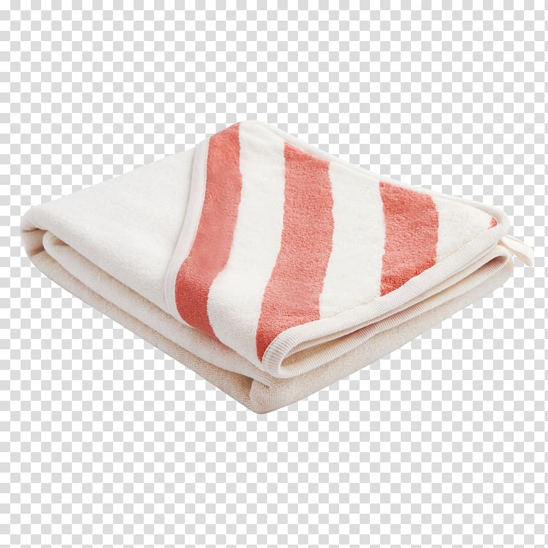 Towel Textile Organic cotton Linens, beach towel transparent background PNG clipart