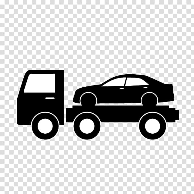 Car Tow truck Flatbed truck , car transparent background PNG clipart