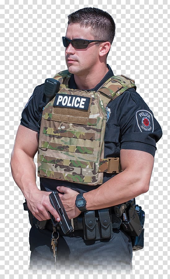 Military Police officer Active shooter Soldier Plate Carrier System, military transparent background PNG clipart