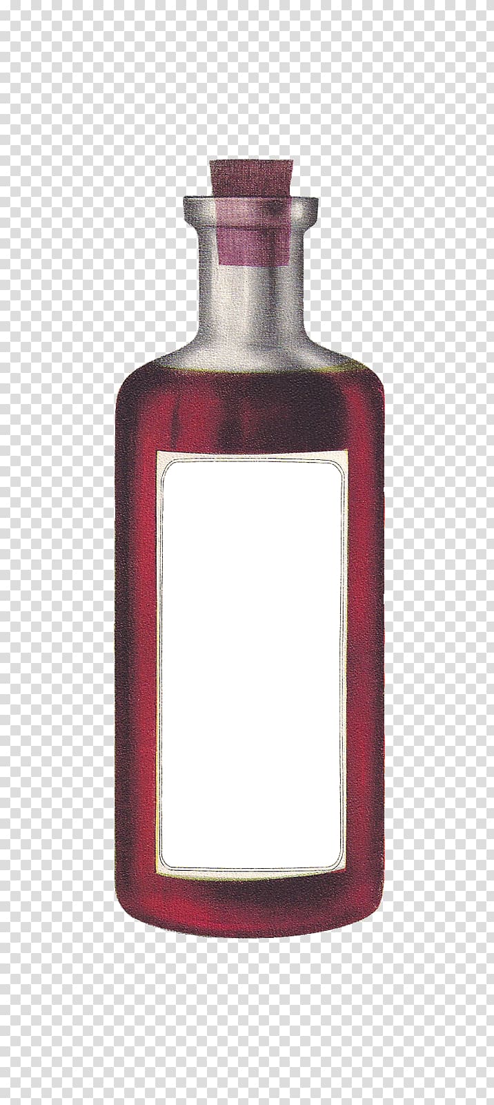 Glass bottle Label Frog, blank bottle transparent background PNG clipart