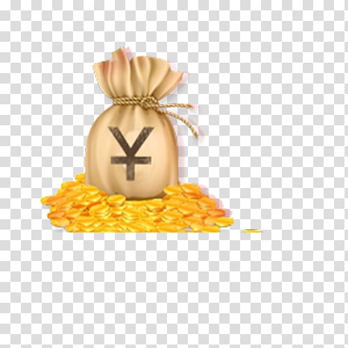 Money bag Coin Gold, Money Bags transparent background PNG clipart