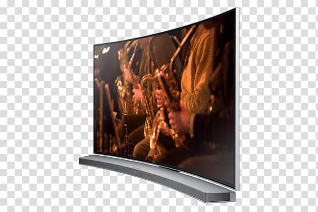 Soundbar Samsung HW-H7501 LCD television Curved screen, analisis transparent background PNG clipart