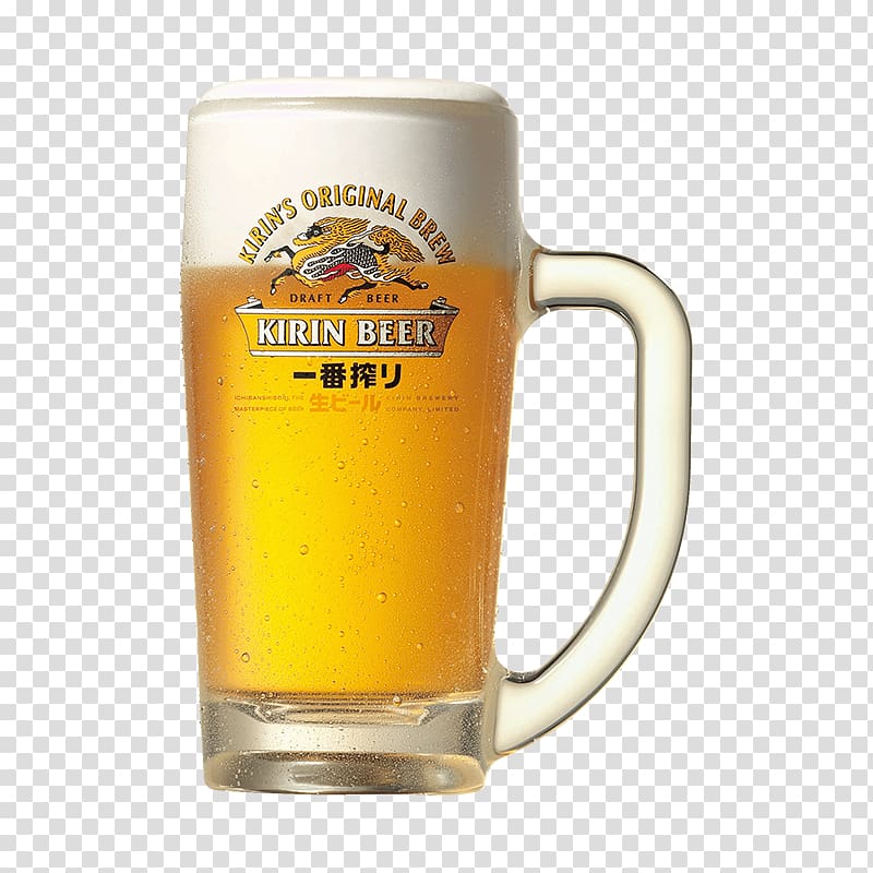 Beer Asahi Super Dry Lager Kirin キリン一番搾り生ビール, beer transparent background PNG clipart