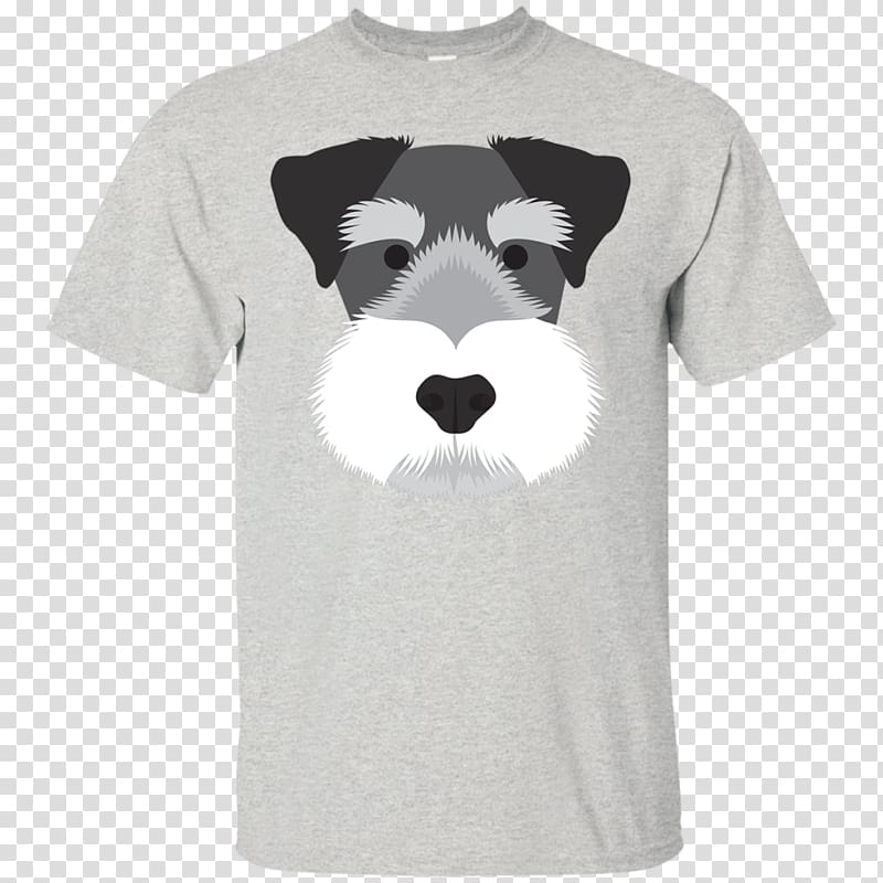 Miniature Schnauzer T-shirt Rottweiler Shetland Sheepdog, Miniature Schnauzer transparent background PNG clipart