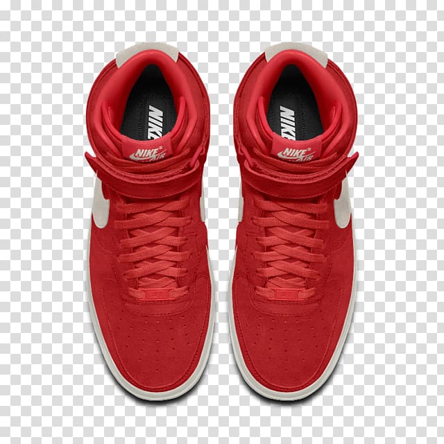 Air Force Shoe Red Sneakers Sportswear, men shoes transparent background PNG clipart