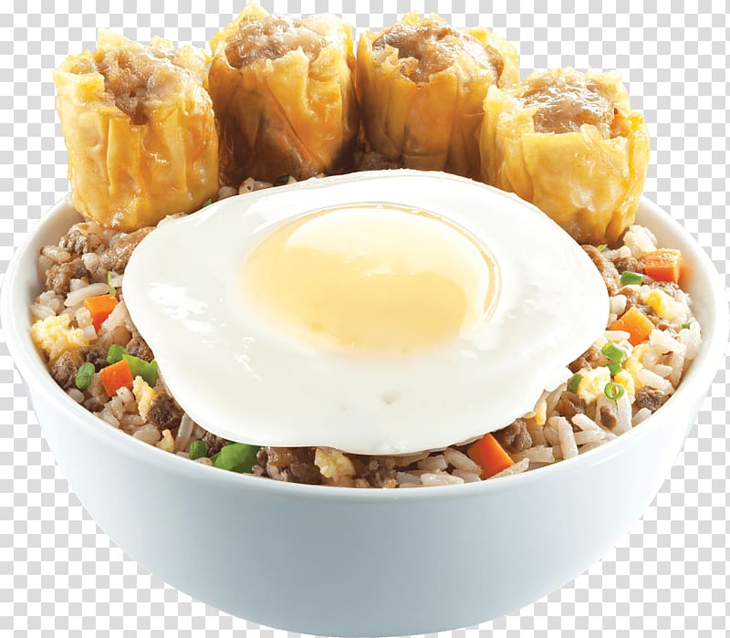 Chinese fried rice Yangzhou fried rice Breakfast, fried egg transparent background PNG clipart