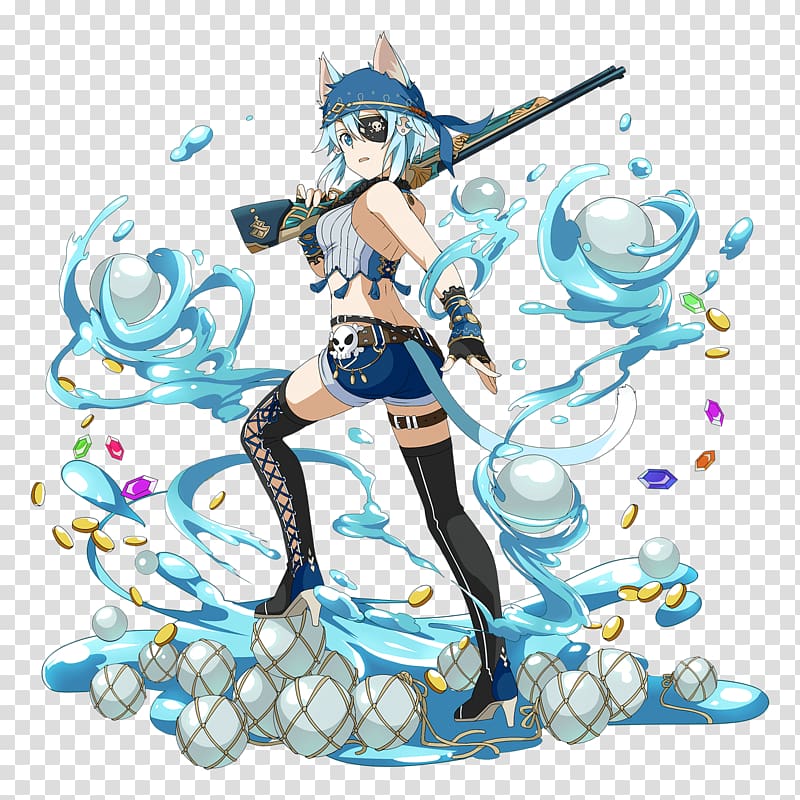 Sinon Kirito Leafa Asuna SWORD ART ONLINE Memory Defrag, asuna transparent background PNG clipart