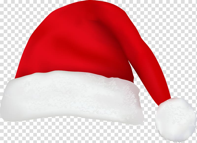 Santa Claus Ded Moroz grandfather Cap, christmas hat material transparent background PNG clipart