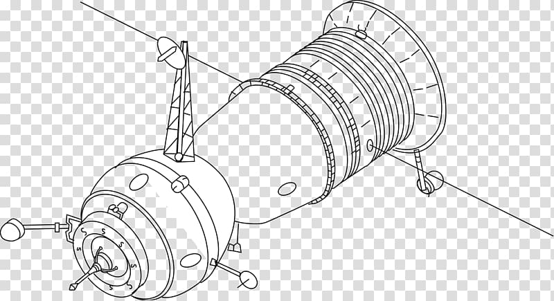 Soyuz 11 Salyut 6 Soviet space program Soyuz 7K-T, ferry transparent background PNG clipart