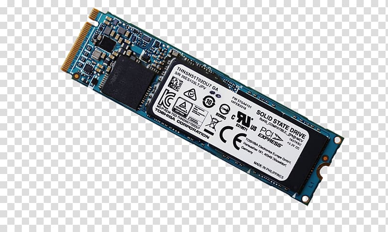 Laptop NVM Express Solid-state drive M.2 PCI Express, oem transparent background PNG clipart