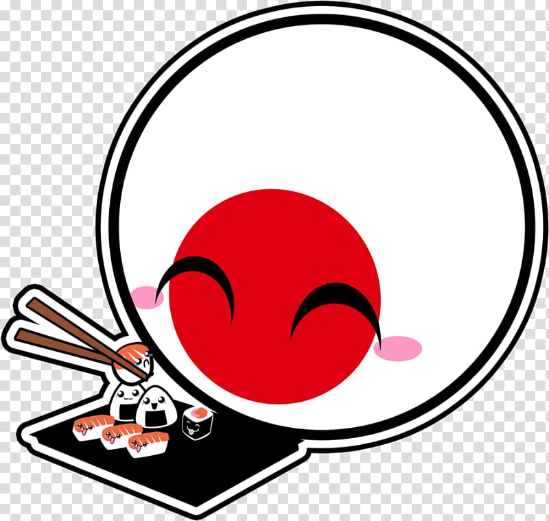 Polandball Japan Internet meme Kavaii, bottom gold transparent background PNG clipart