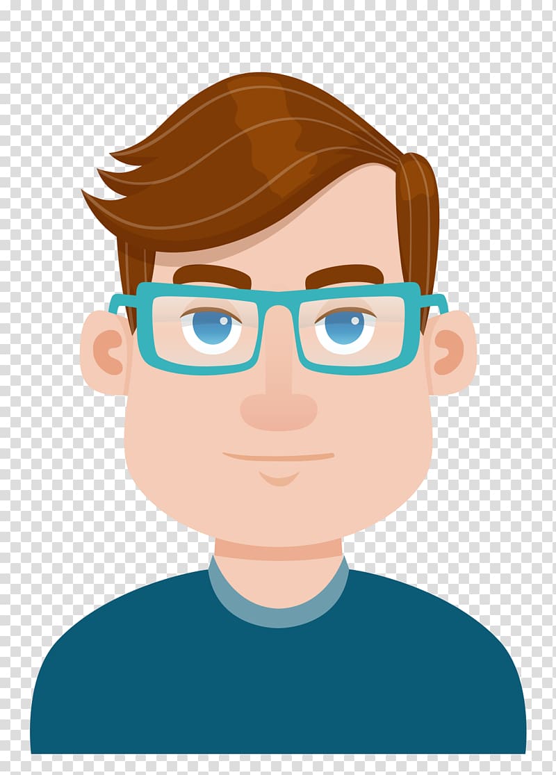 Glasses Man Model, The man with glasses transparent background PNG clipart