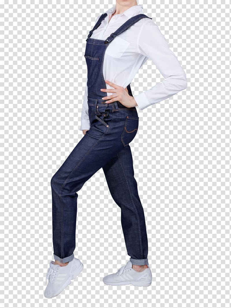 Jeans Denim Overall Lee Bib, jeans transparent background PNG clipart