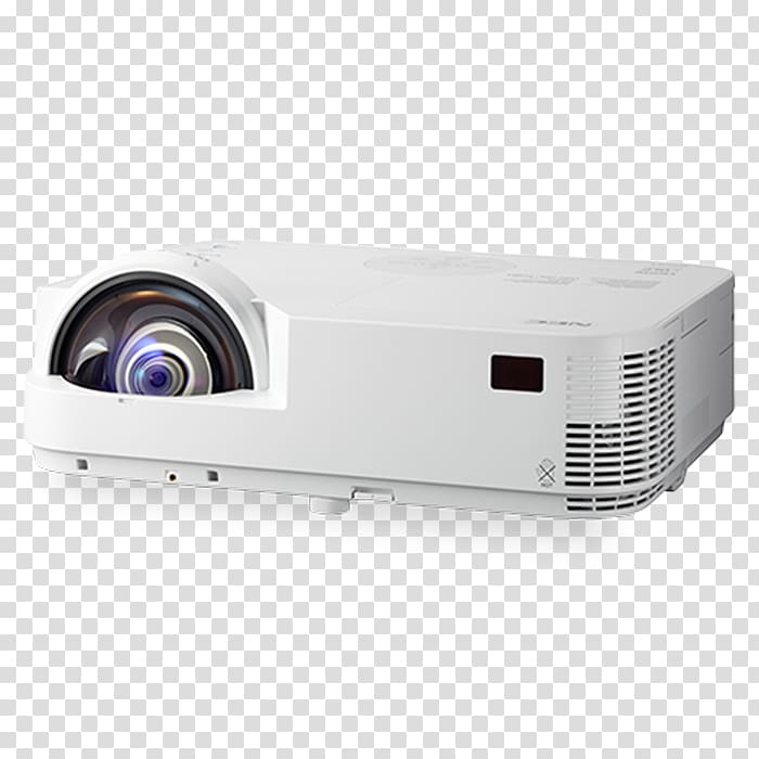 Multimedia Projectors Digital Light Processing Throw NEC Display Solutions NEC M353WS, Handheld Projector transparent background PNG clipart