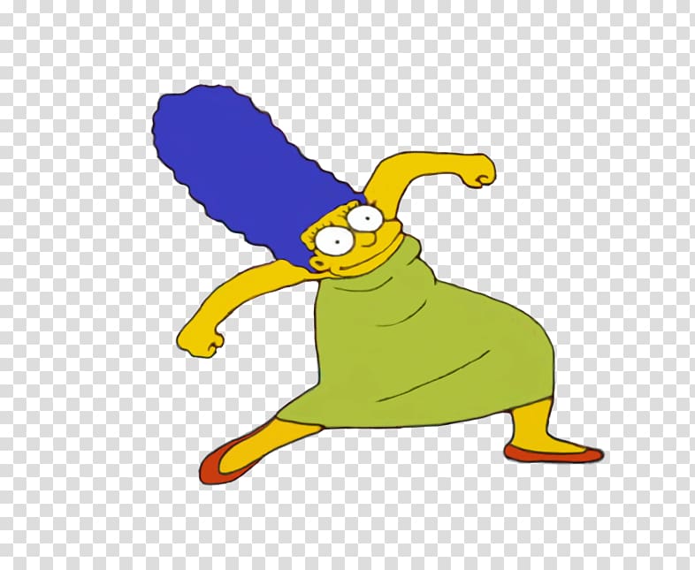Marge Simpson YouTube Bart Simpson Krumping , youtube transparent background PNG clipart