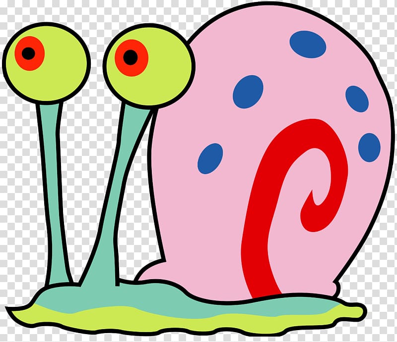 Gary Patrick Star Plankton and Karen Mr. Krabs Squidward Tentacles, snails transparent background PNG clipart