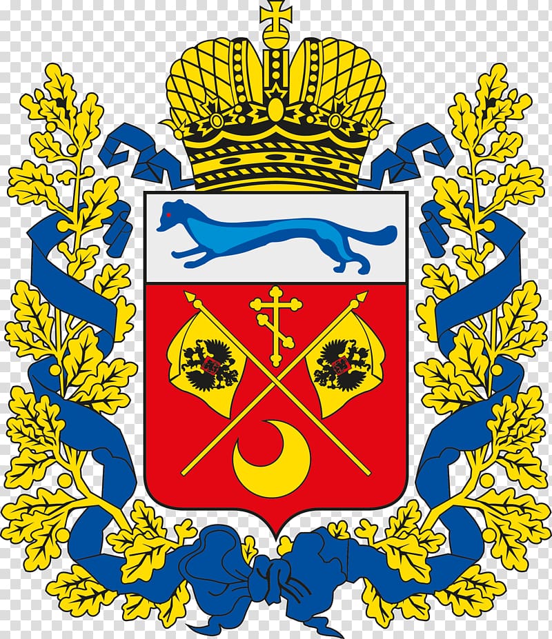 Orenburg Oblasts of Russia Herb obwodu orenburskiego Coat of arms Belgorodo srities herbas, usa gerb transparent background PNG clipart